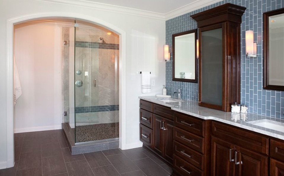 Scheipeter Bathroom Remodeling St. Louis - Bath and Powder Room
